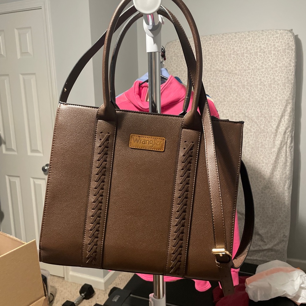 Wrangler Brown Tote Bag